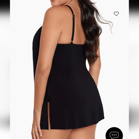 Magicsuit Parker halter swimdress shaping support optional side tie swim dress - Picture 5 of 12